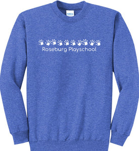 Roseburg Playschool ADULT Crewneck Sweatshirt