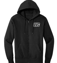 Load image into Gallery viewer, UVC Full Zip Hooded Sweatshirt