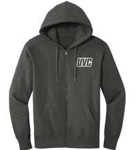 Load image into Gallery viewer, UVC Full Zip Hooded Sweatshirt