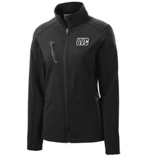 Load image into Gallery viewer, UVC Ladies Softshell Jacket