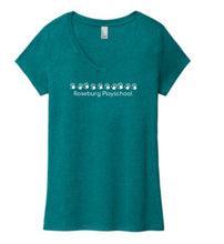 Load image into Gallery viewer, Roseburg Playschool LADIES V-neck T-shirt