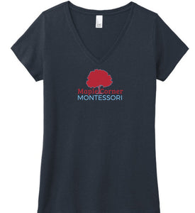 Maple Corner Womens V-neck T-shirt