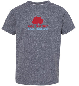 Maple Corner Heathered Short Sleeve Toddler T-shirt