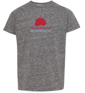 Maple Corner Heathered Short Sleeve Toddler T-shirt