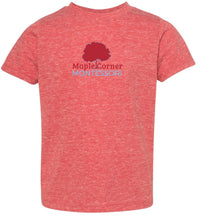 Load image into Gallery viewer, Maple Corner Heathered Short Sleeve Toddler T-shirt